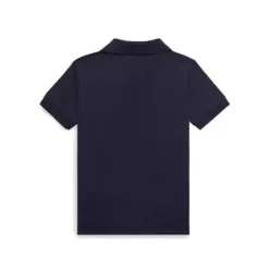 Ralph Lauren Baby - Camisa Polo Performance Jersey Marinha Refinada