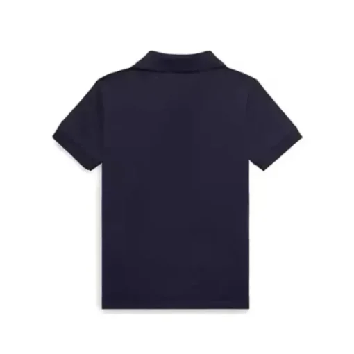 Ralph Lauren Baby - Camisa Polo Performance Jersey Marinha Refinada