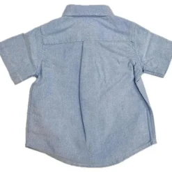 Ralph Lauren Baby - Camisa esportiva Oxford de manga curta