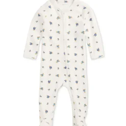 Ralph Lauren Baby - Long-Sleeve Cotton Interlock Novelty Bear Printed Zip Coverall