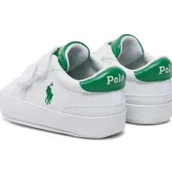 Ralph Lauren Baby - Menino Heritage Court Ii Ez Branco Suave Verde