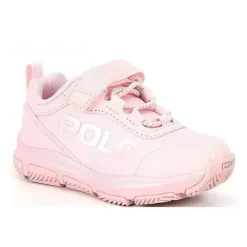 Ralph Lauren Baby – Tênis feminino Tech Racer com fechamento alternativo