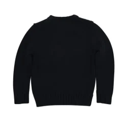 Ralph Lauren Baby - Unisex Flag Cotton Crewneck Sweater, Navy