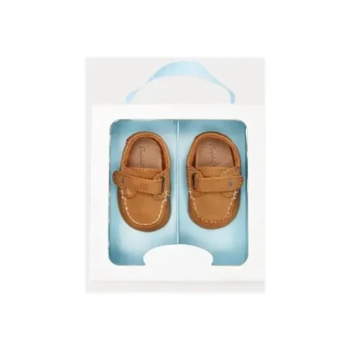 Ralph Lauren Layette Captain EZ Crib Shoe, tamanho 4M