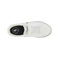 Ralph Lauren Toddler - Sayer vulcanizado caído, branco