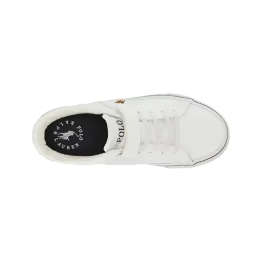 Ralph Lauren Toddler - Sayer vulcanizado caído, branco