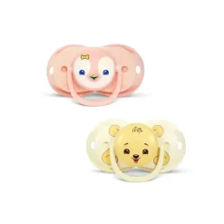 Razbaby - Keep It Kleen Chupeta 2Pk, Reily Penguin e Bobby Bear