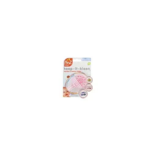 RaZbaby - Porta-chupeta Keep-It-Clean Rosa