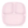 Re Play - Placa dividida por sucção de silicone, rosa gelo