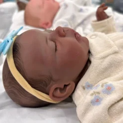 Reborn Baby Doll - African American Vinyl, Mark