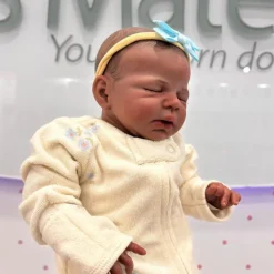 Reborn Baby Doll - African American Vinyl, Mark