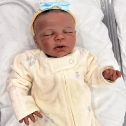 Reborn Baby Doll - African American Vinyl, Mark