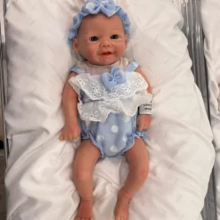 Reborn Baby Doll - Full Silicone Body Preemie Baby
