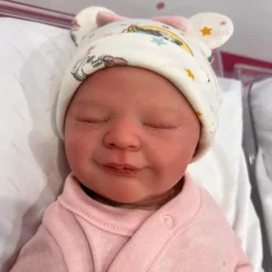 Reborn Baby Doll - White Vinyl, Kyrie Smile