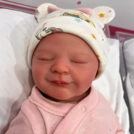 Reborn Baby Doll - White Vinyl, Kyrie Smile