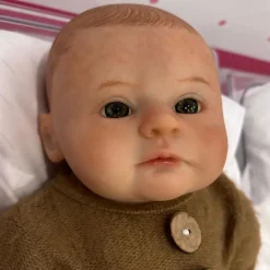 Reborn Baby Doll - White Vinyl, Tanner