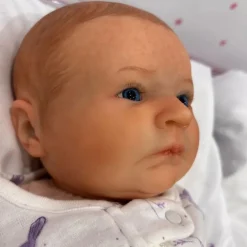 Reborn Baby Doll - White Vinyl, Aspen
