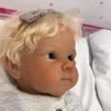 Reborn Baby Doll - White Vinyl & Rooted Blonde Hair, Shyann