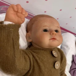 Reborn Baby Doll - White Vinyl, Tanner