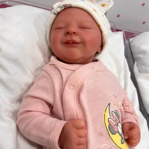 Reborn Baby Doll - White Vinyl, Kyrie Smile