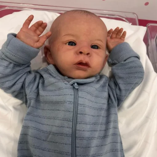 Reborn Baby Doll - White Vinyl, Le