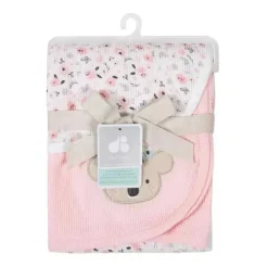 Recém Nascido - Cobertor Suedeplush 1Pk, Coala Floral