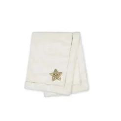 Recém-nascido - cobertor de pelúcia neutro para bebê, estrela