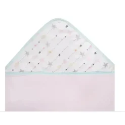 Recém-nascido - 2Pk Love and Sugar Toalhas com Capuz, Rosa
