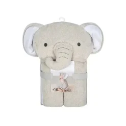 Recém-nascido - toalha de personagem 1Pk, elefante