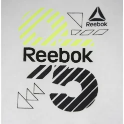 Reebok - Conjunto de 3 peças Creeper/Short/Bootie de Malha Enxoval, True White