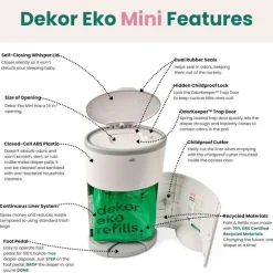 Regal-Lager - Dekor Eko, Mini White