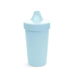 Re-Play - Copo com canudinho anti-derramamento, azul gelado