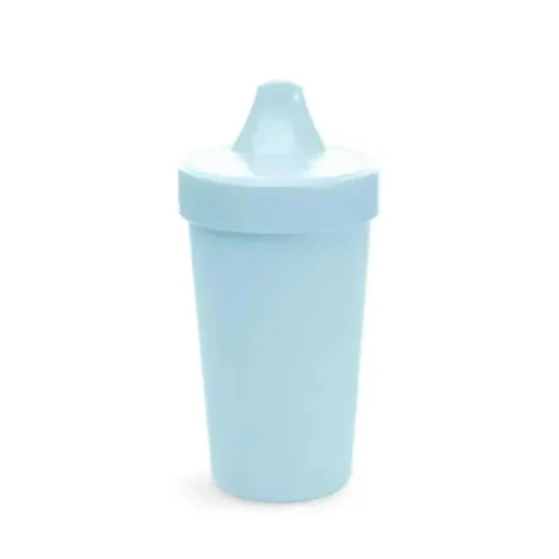 Re-Play - Copo com canudinho anti-derramamento, azul gelado