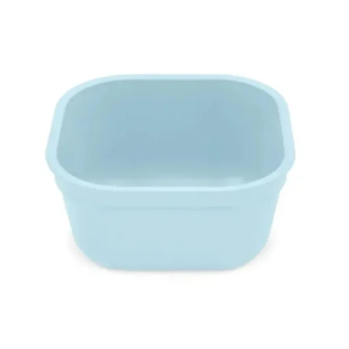 Re-Play - Tigelas quadradas reutilizáveis de 12 oz, azul gelo