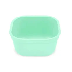 Re-Play - Tigelas quadradas reutilizáveis de 12 oz, menta