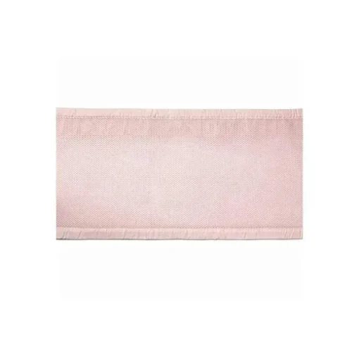 RespirávelBaby - Forro de berço de malha respirável, coleção Deluxe Ruffle, Blush