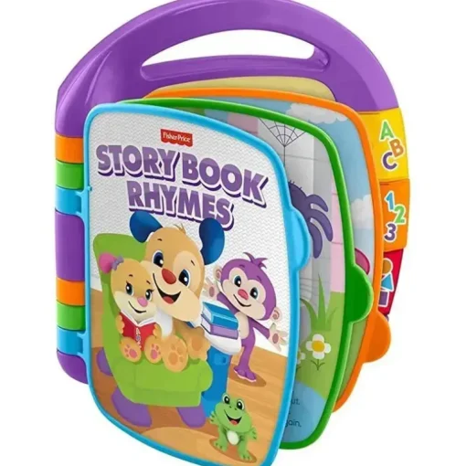 Rir e aprender rimas de livros de histórias da Fisher Price