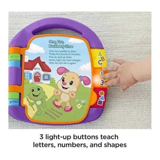 Rir e aprender rimas de livros de histórias da Fisher Price