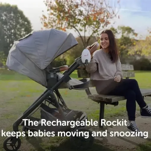 Rockit - Balancim para carrinho de bebê portátil recarregável