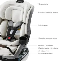 Romer - Veni Convertible Car Seat, Pearl