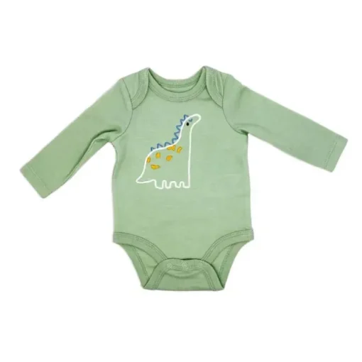 Rose Textile - Conjunto com 3 peças de pé de dinossauro para meninos