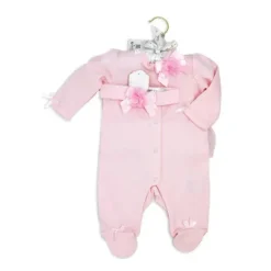 Rose Textile - Conjunto de pijama rosa para meninas 3Pk