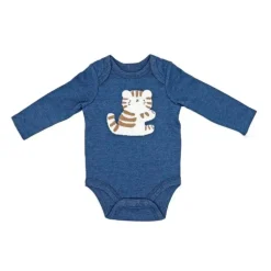 Rose Textile - Conjunto de 3 peças com pé de tigre para meninos
