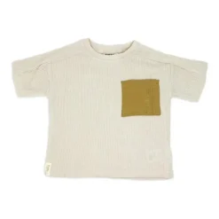 Rose Textile - Conjunto de 3 calças bege para meninos