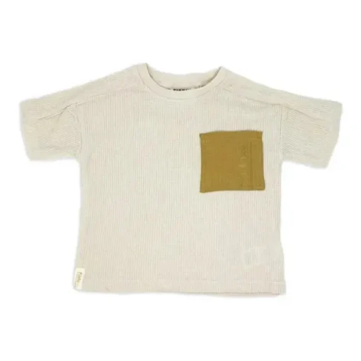 Rose Textile - Conjunto de 3 calças bege para meninos