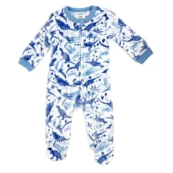 Rose Textile - Macacão de lã estampado com dinossauro para bebês meninos