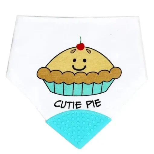 Rose Textile - Pacote de 3 babadores bandana, Cutie Pie