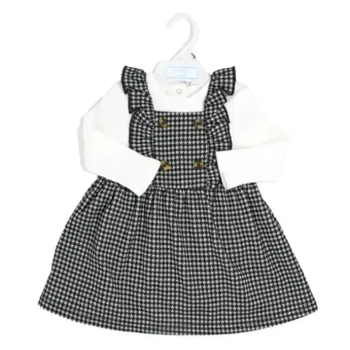 Rose Textile - 2Pk Baby Girls Jumper Set Houndstooth Collection