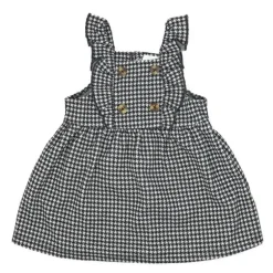 Rose Textile - 2Pk Baby Girls Jumper Set Houndstooth Collection