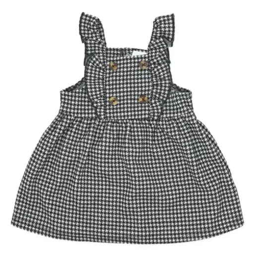 Rose Textile - 2Pk Baby Girls Jumper Set Houndstooth Collection